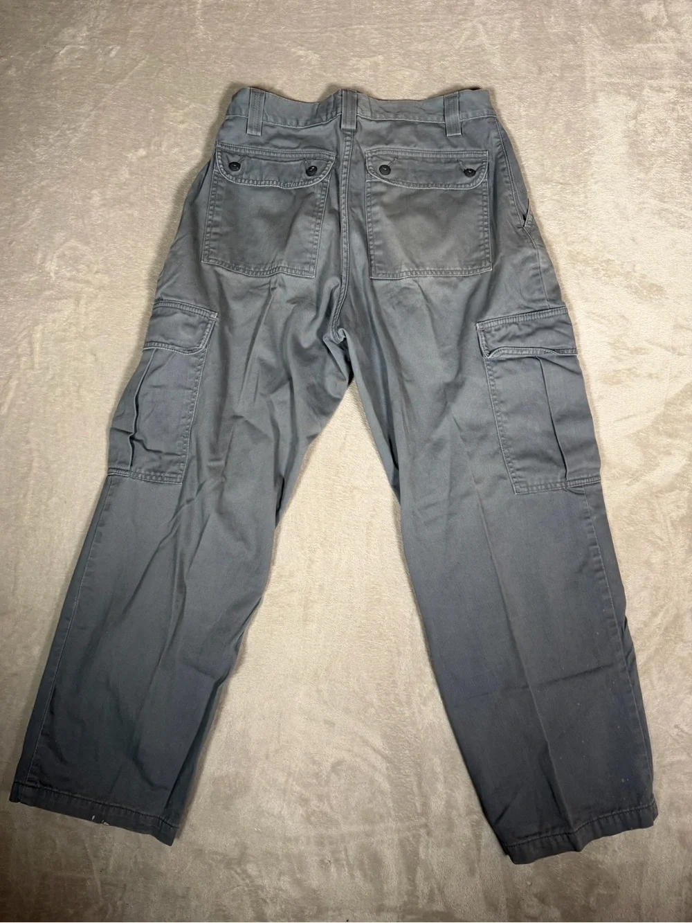 Vintage Levi’s SilverTab Gray Khaki Cargo Pants Men’s